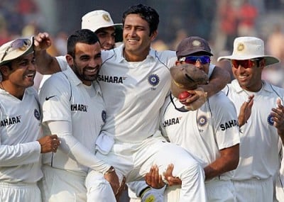 The legend Anil Kumble retires with a team providing their fitting farewell
