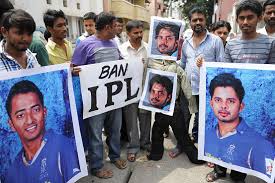 Spot Fixing in IPL Fans protest in Jaipur against thr players involved in Spot Fixing in IPL