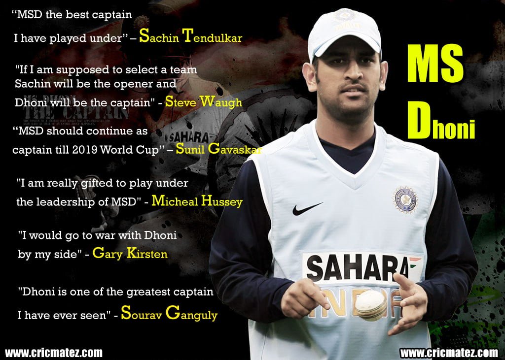quotes on Dhoni
