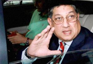N Srinivasan re-elected as BCCI chief