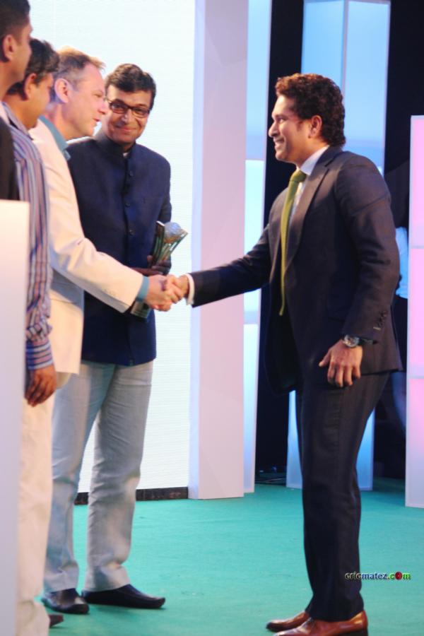Sachin Tendulkar received Cricketer of the generation award