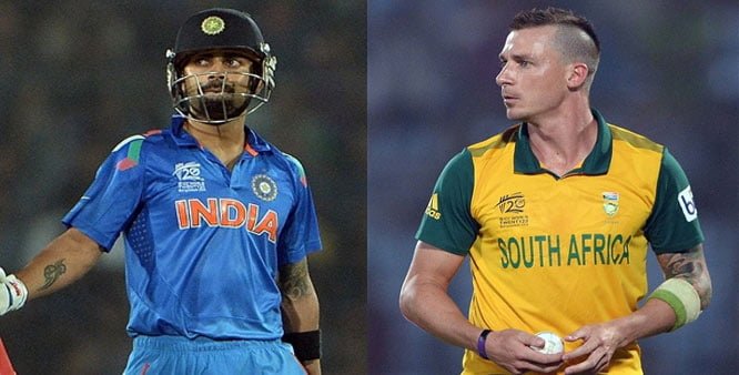 Kohli vs Steyn
