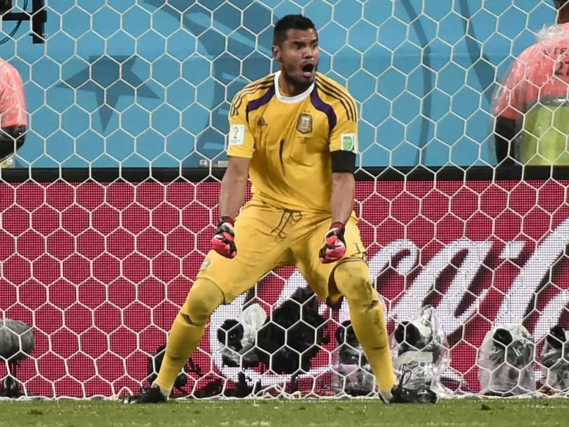 Sergio Romero put Argentina into the finals after 24 years.