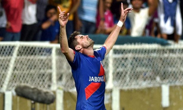 Moritz turned villain for Pune FC as he netted the first hat-trick of ISL