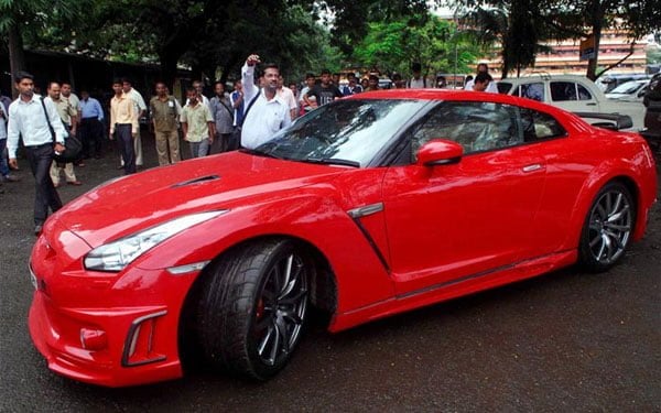 Sachin Tendulkar's car