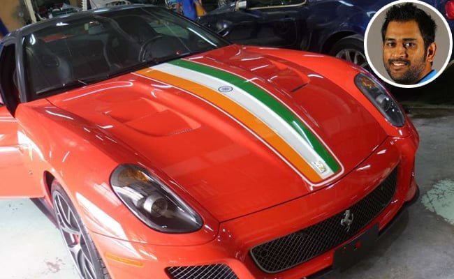 MS Dhoni's car