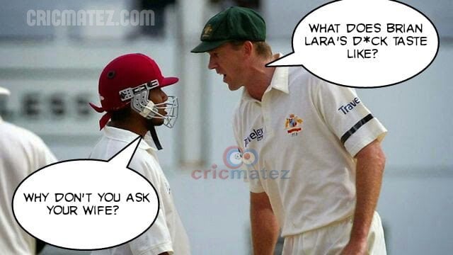 Top 10 ugliest sledging in cricket