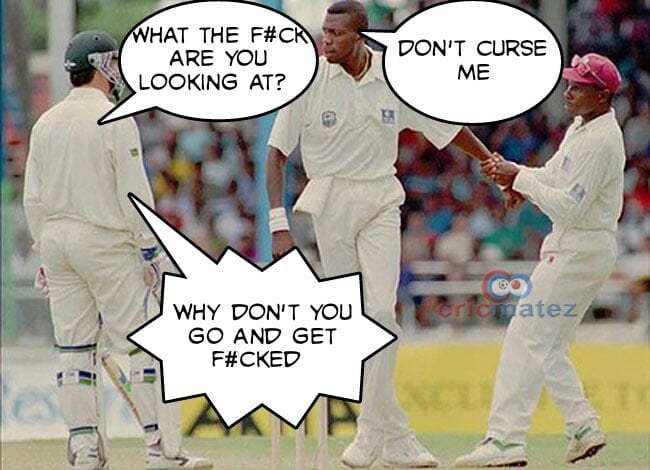 Top 10 ugliest sledging in cricket