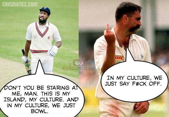 Top 10 ugliest sledging in cricket