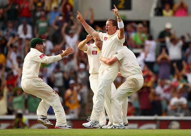 Peter Sidle hat trick vs England, Brisbane, 2010