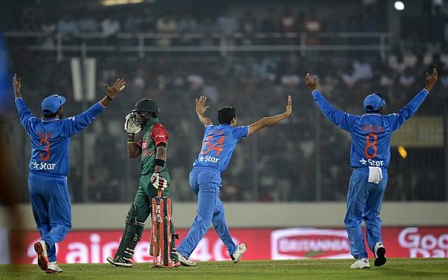 But the Indian bowlers continued to chip away with wickets.