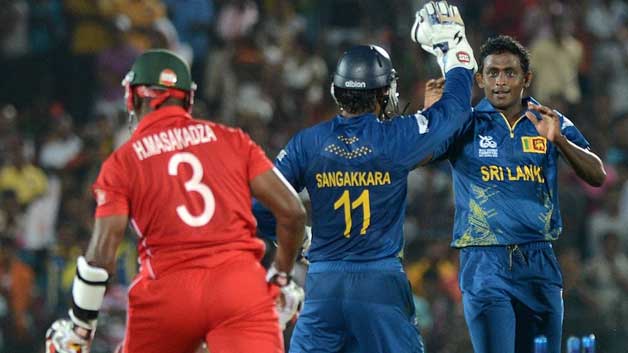 Ajantha Mendis 6-8 vs Zimbabwe, Hambantota, 2012
