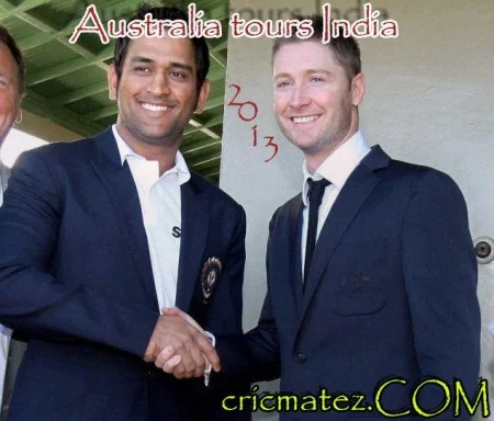 India vs Australia Test Series 2013
