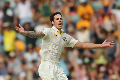 Fiery Spell by Mitchell Johnson in the first ashes test