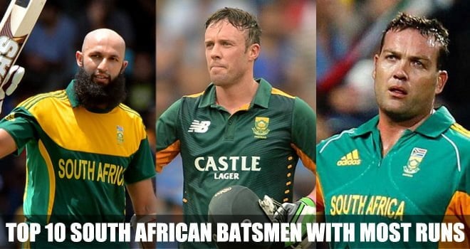 South African Batsmen With Most Runs