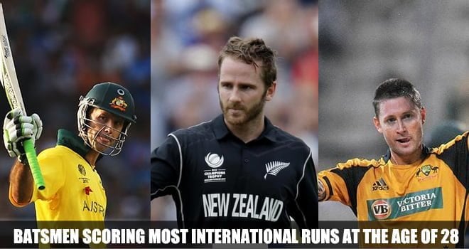 Most Runs at the age of 28